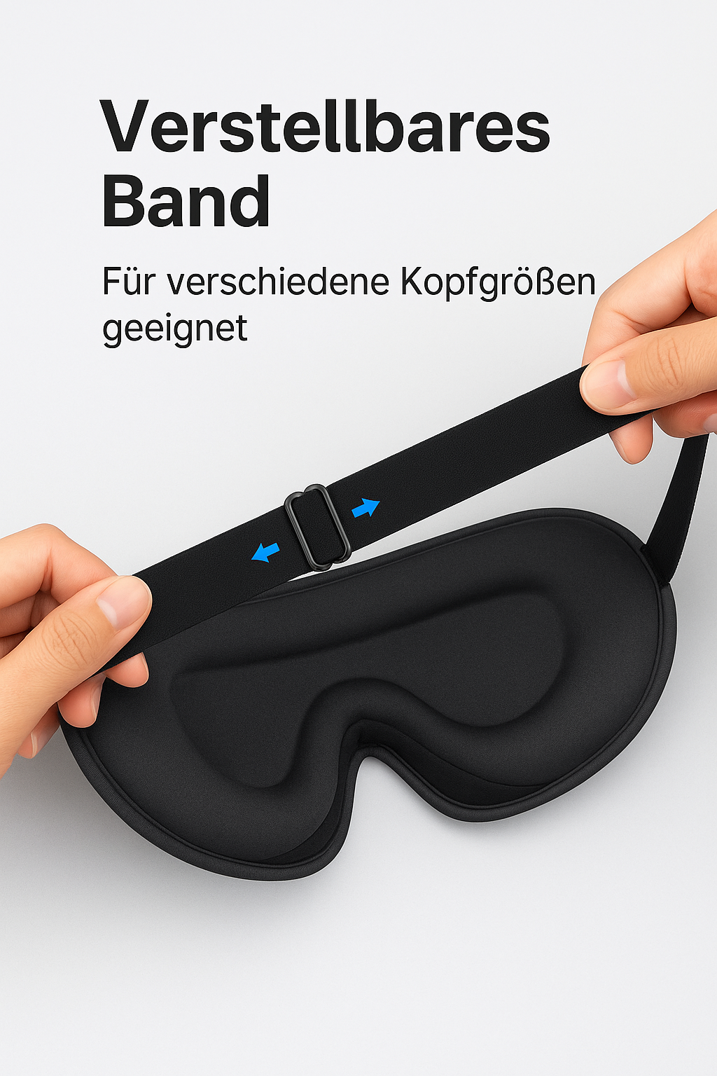 Sleepmsk - Die 3D Schlafmaske. Schlafen egal wann & wo